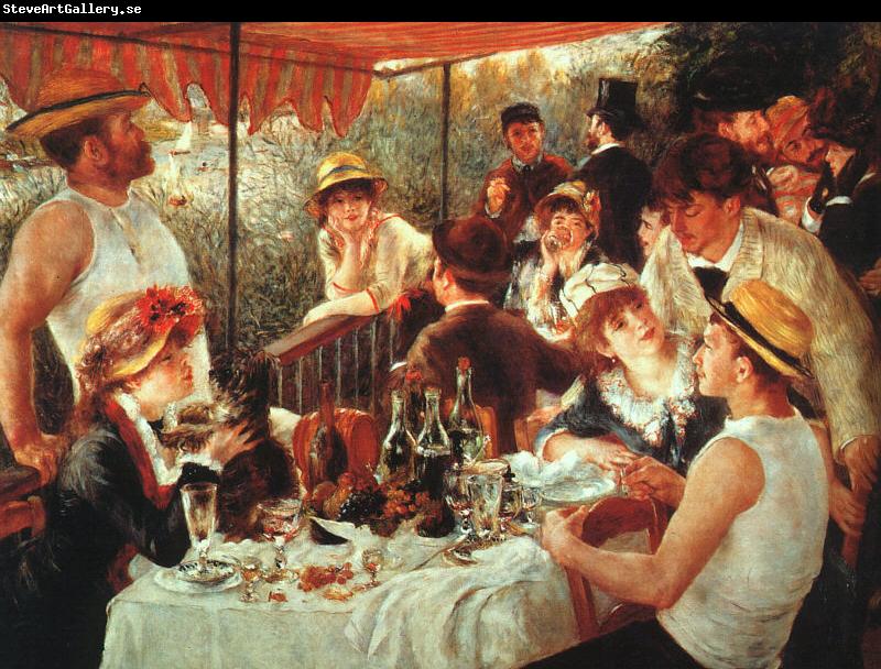 Pierre Renoir Luncheon of the Boating Party